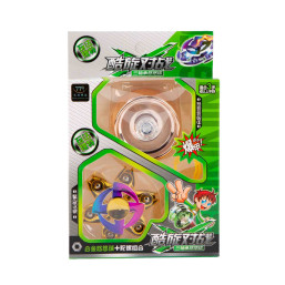 Alloy Yoyo With Fidget Spinner - Green